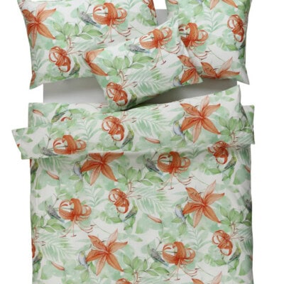 Bettwäsche "Irene" rot