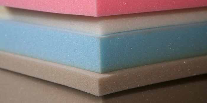 Schaumstoffe in vielen Dicken und Härten