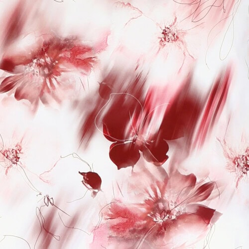Rosa Bettwäsche Detail