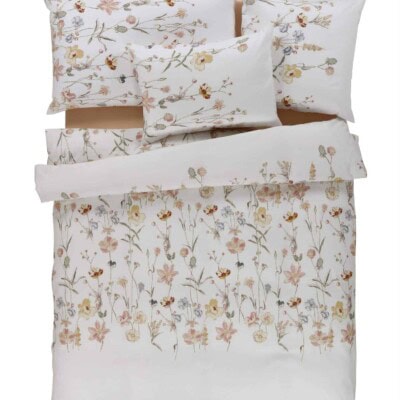 Bettwäsche "Rosabella" beige
