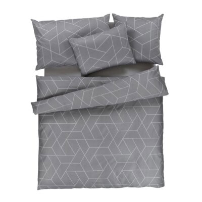 Bettwäsche "Simon - grau"