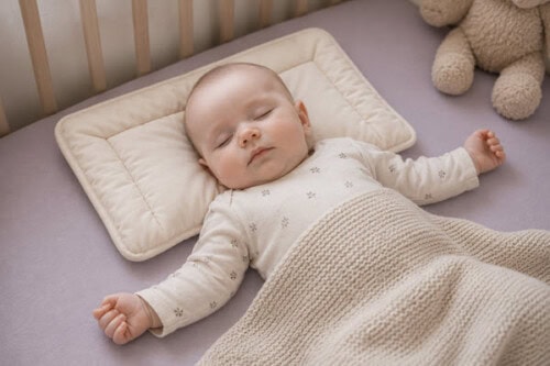 Babykissen – Schweizer Schafwollprodukte Babykissen aus Schweizer Herstellung