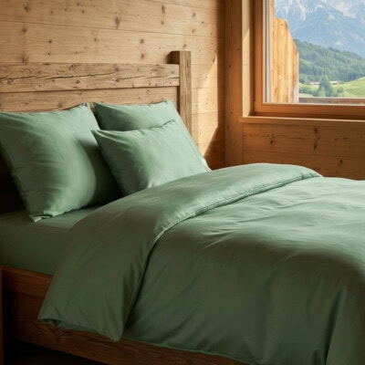 Satin-Bettwäsche, einfarbig – in 35 Farben