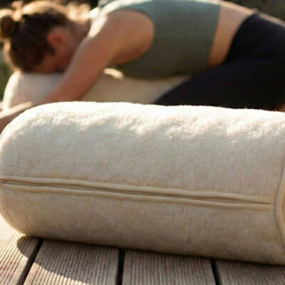 Yogabolster Schafwolle