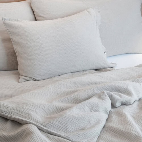 Bettwäsche Musselin einfarbig Farbe sand – Schweizer Schafwollprodukte Bettwäsche Musselin einfarbig Farbe sand – Schweizer Schafwollprodukte