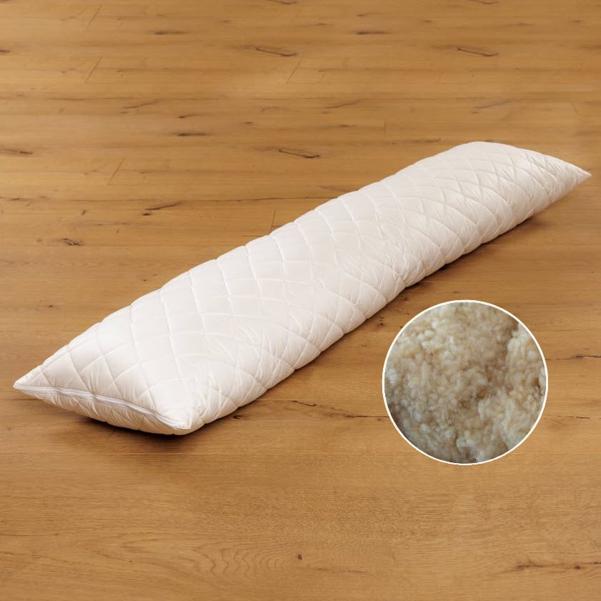 Seitenschläferkissen Schafwolle – Schweizer Schafwollprodukte