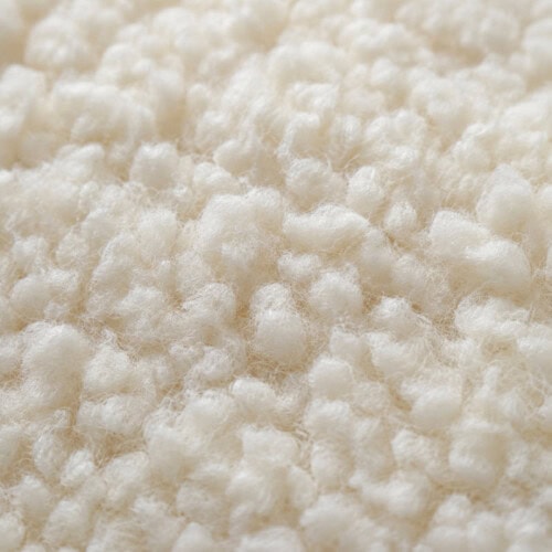 Material-Nahaufnahme Merino-Wolldecke